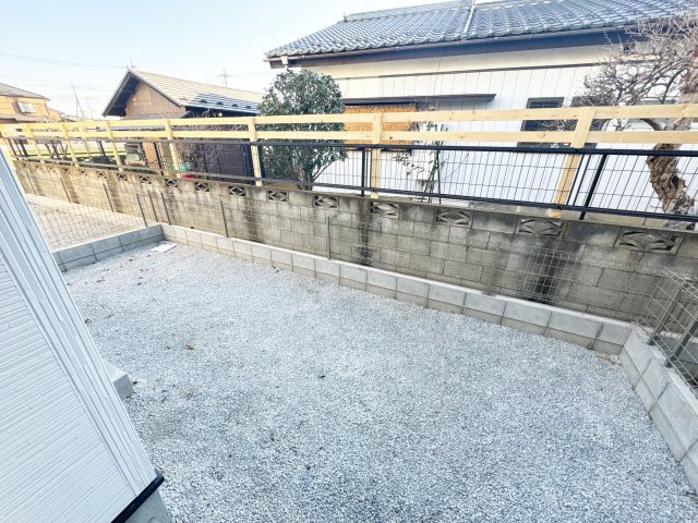 【庭】 | 富士見市水子　新築一戸建住宅　全6棟　(ふじみ野店) | お庭完備！外空間も自由にお使いいただけます。