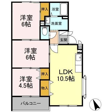 【間取り】 | アルベール