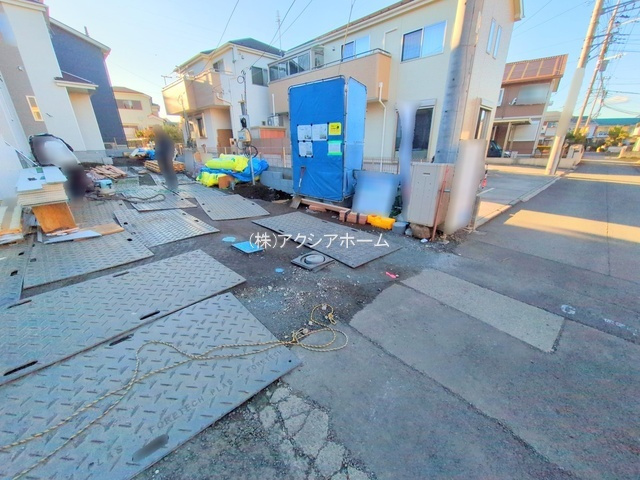 入間市小谷田1丁目・全3棟　新築一戸建　A号棟の区画図|【全3棟・A号棟】カースペース縦列2台。