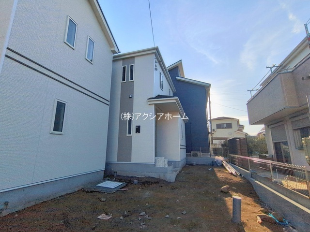 入間市小谷田1丁目・全3棟　新築一戸建　A号棟の前面道路含む現地写真|2025年12月15日撮影