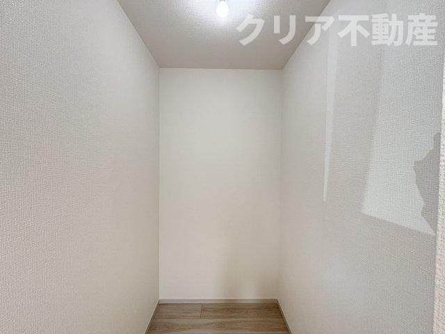 【収納】 | 佐波郡玉村町　1号棟 | キッチン横には嬉しいパントリー付き♪
