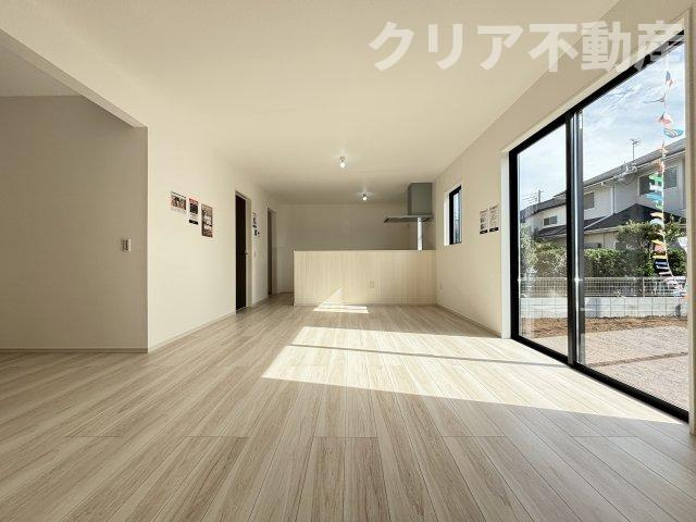 【居間・リビング】 | 佐波郡玉村町　1号棟