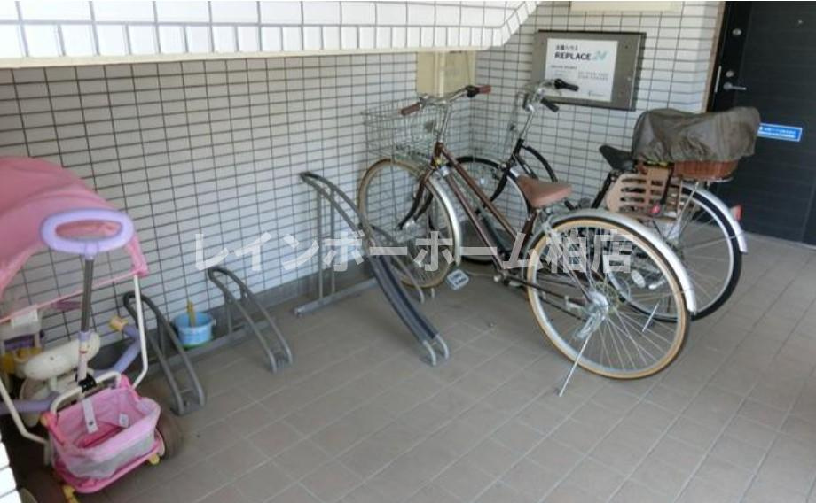 第6ビューストーンハイムのその他共用部分|駐輪場です