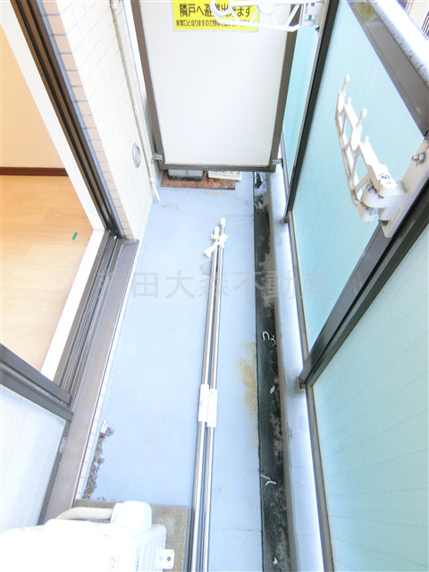 エヴェナール南六郷のバルコニー|バルコニー