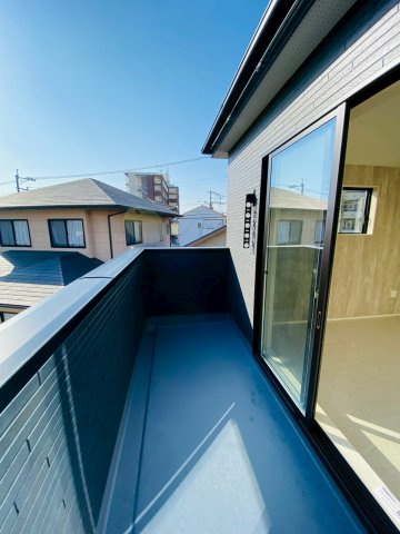 よかタウン／東区健軍３丁目２期／１号棟のバルコニー