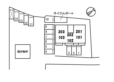 【区画図】 | シャーメゾンＹＡＭＡＴＯ