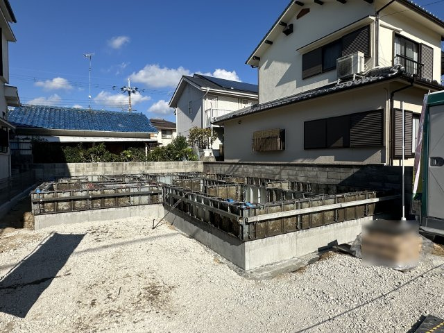 明石市藤が丘２丁目　新築戸建の外観|2025年10月30日撮影