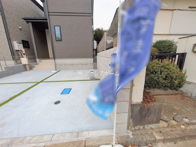 所沢市中新井4丁目・全2棟　新築一戸建　A号棟　～駐車2台～の外観|現地写真（2025年12月18日撮影）