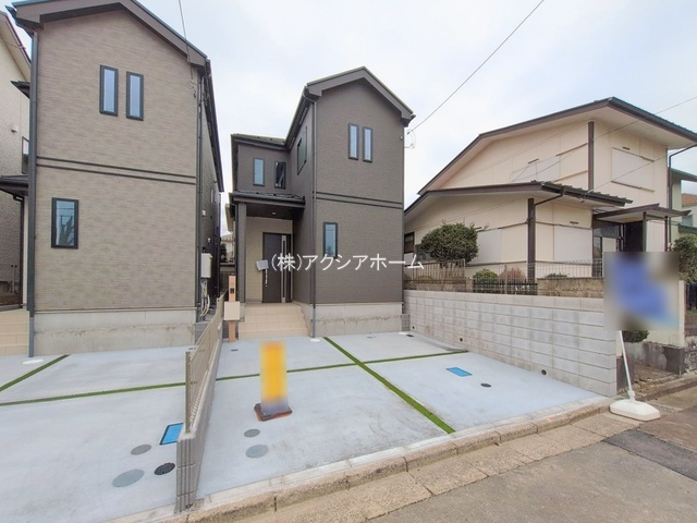 所沢市中新井4丁目・全2棟　新築一戸建　A号棟　～駐車2台～の駐車場|現地写真（2025年12月18日撮影）