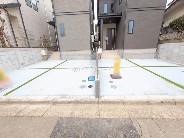 所沢市中新井4丁目・全2棟　新築一戸建　A号棟　～駐車2台～の外観|現地写真（2025年12月18日撮影）