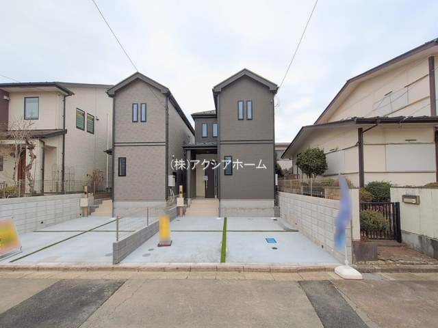 所沢市中新井4丁目・全2棟　新築一戸建　A号棟　～駐車2台～の外観|現地写真（2025年12月18日撮影）