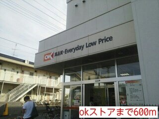 ミッツコンフォートの周辺|okストアまで600m
