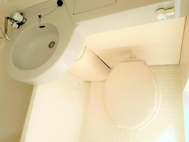 峰マンションのトイレ