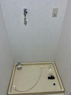 ライオンズマンション片瀬白田の洗面所|洗濯機置き場