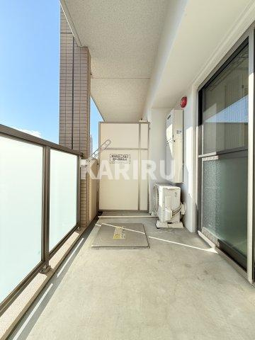 LaCASA京橋のバルコニー