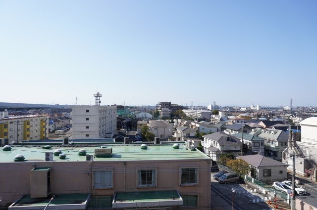 日商岩井草加マンションの展望
