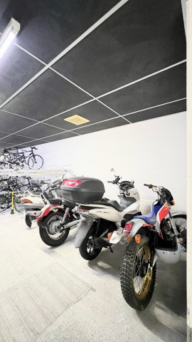 ルネラディウス芦屋川の駐車場|バイク置き場