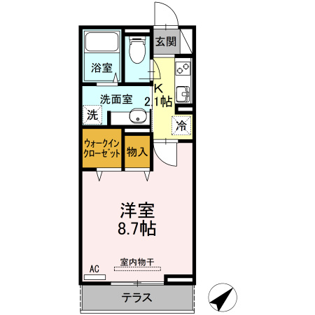 Bright Halu 　westの間取り|☆スペシャリストなプロ賃貸師が接客対応させていただきます☆