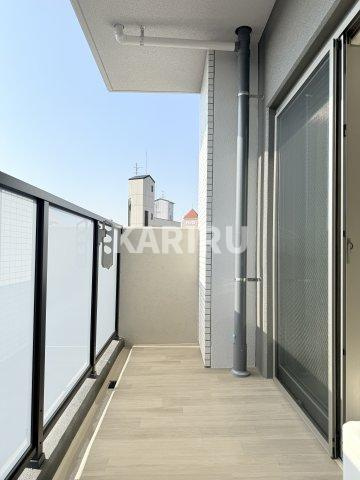 仮称)大今里西3丁目PJのバルコニー