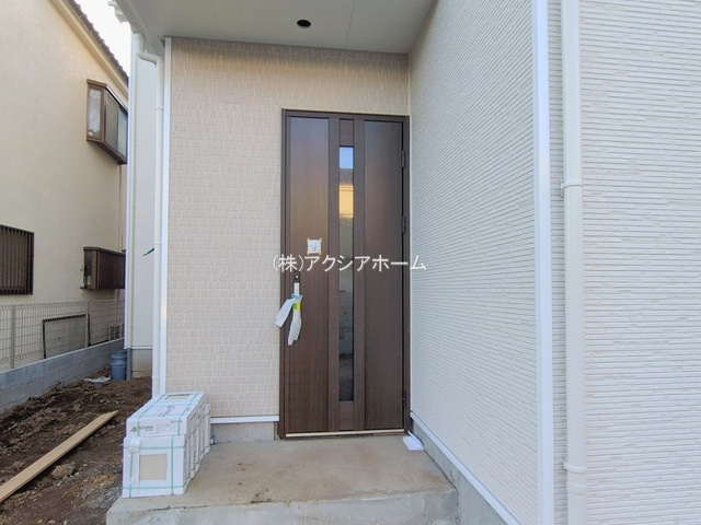 入間市小谷田1丁目・全3棟　新築一戸建　C号棟の前面道路含む現地写真|2026年1月16日撮影