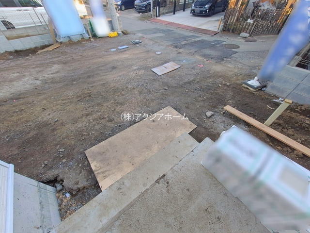 入間市小谷田1丁目・全3棟　新築一戸建　C号棟の区画図|【全3棟・C号棟】カースペース2台分。