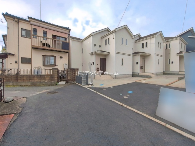 入間市小谷田1丁目・全3棟　新築一戸建　C号棟の前面道路含む現地写真|2026年4月24日撮影