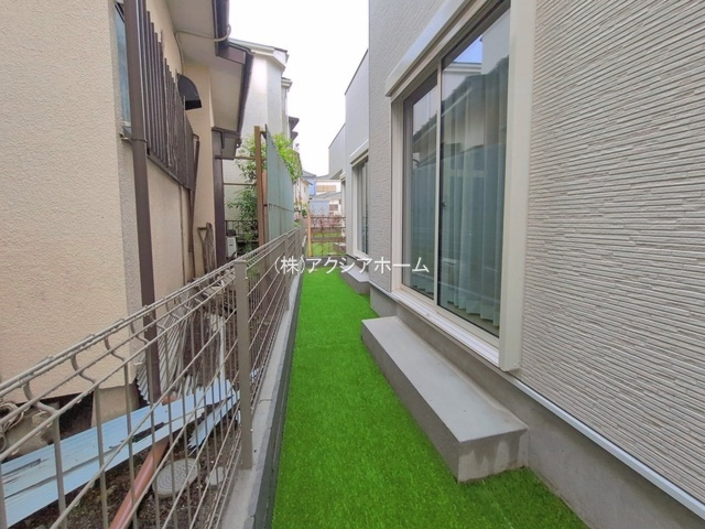入間市小谷田1丁目・全3棟　新築一戸建　C号棟の庭|2026年4月24日撮影