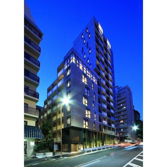 ザ・パークハビオ麻布十番の外観|2021年10月撮影