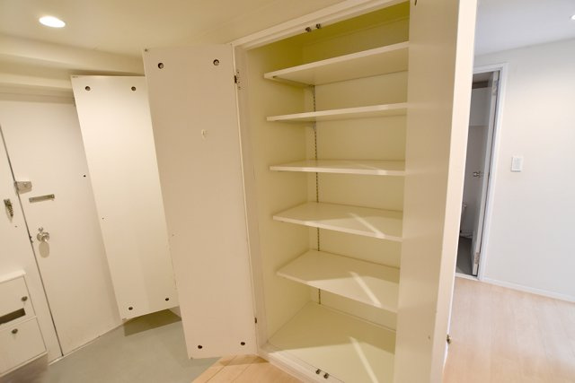 高輪ホームズの玄関|収納