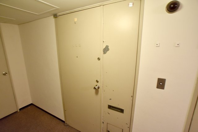 高輪ホームズの玄関