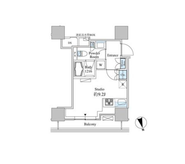 ベルファース芝浦タワーの間取り