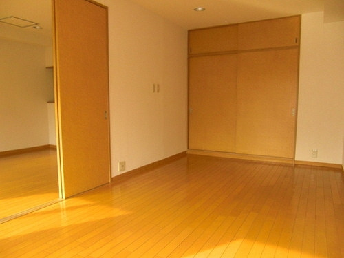 芝公園アビタシオンの居間・リビング|洋室　※2009年11月撮影