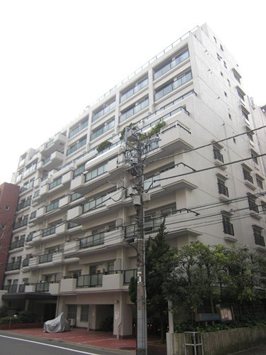 芝公園アビタシオンの外観|建物外観　※2009年11月撮影