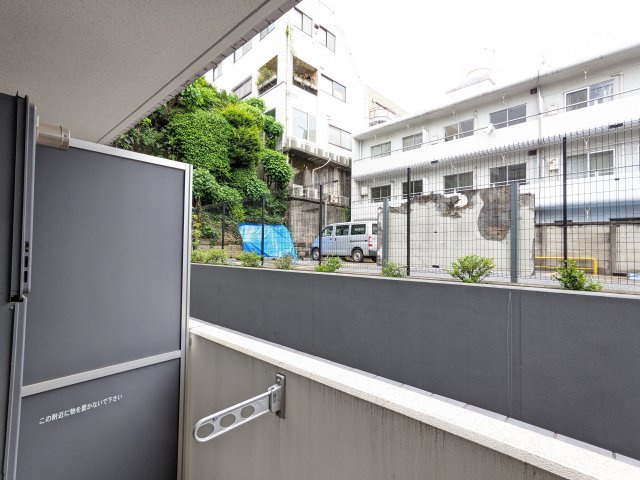 ハーモニーレジデンス品川高輪のバルコニー