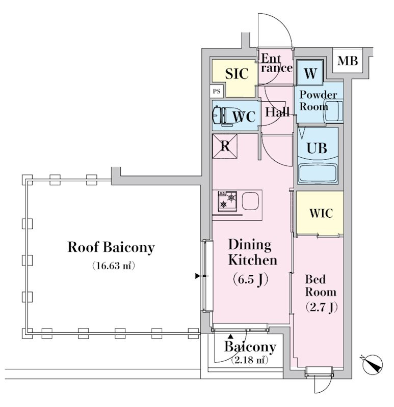 HY's武蔵境の間取り