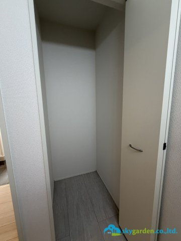 秦野市堀山下3期　新築戸建　全7棟5号棟の脱衣所