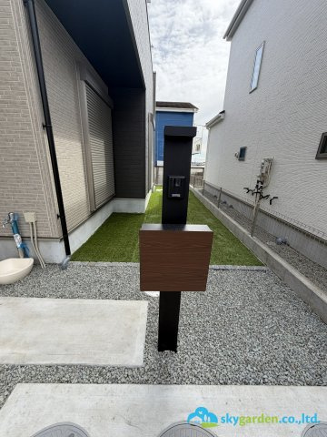 秦野市堀山下3期　新築戸建　全7棟5号棟の玄関