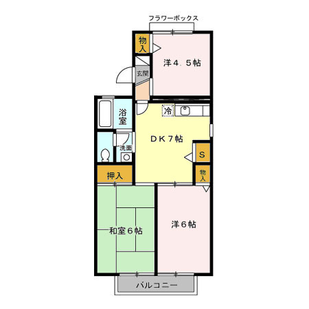 【間取り】 | グレースハイム