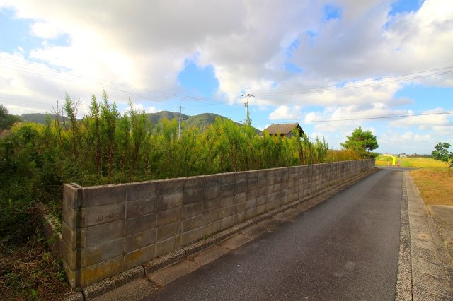 安来市飯梨町土地の外観|使いやすい敷地形状の長方形になります。