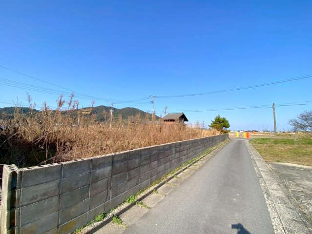 安来市飯梨町土地の外観|使いやすい敷地形状の長方形になります。