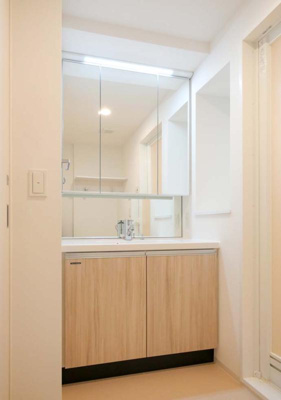 【独立洗面台】 | SPコート両国 | 独立洗面台です