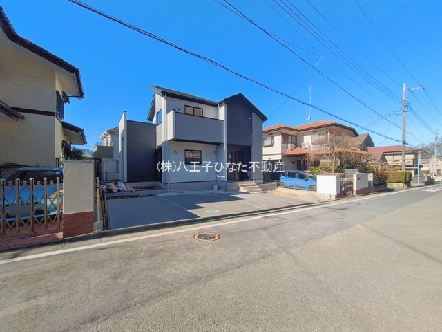 祝成約済み　八王子市　打越町　新築戸建て　４期の前面道路含む現地写真|～仲介手数料無料☆八王子ひなた不動産～　八王子市打越町　新築戸建て