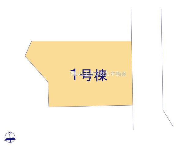 『八王子市新築戸建て』八王子市打越町1577-15【仲介手数料無料】　４期の区画図|～仲介手数料無料☆八王子ひなた不動産～　八王子市打越町　新築戸建て