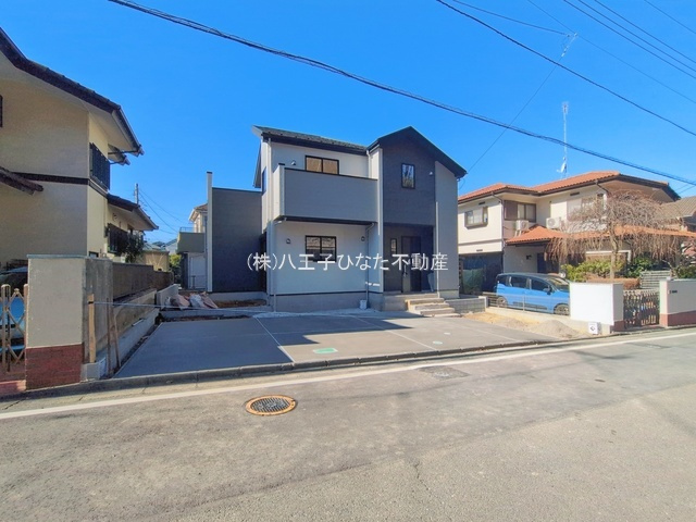 祝成約済み　八王子市　打越町　新築戸建て　４期の前面道路含む現地写真|～仲介手数料無料☆八王子ひなた不動産～　八王子市打越町　新築戸建て