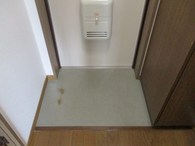 コーポ・サンガイアの玄関|シンプルで使いやすい玄関です