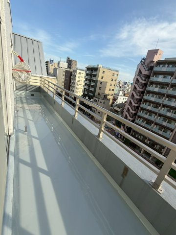 コーポ押上のバルコニー