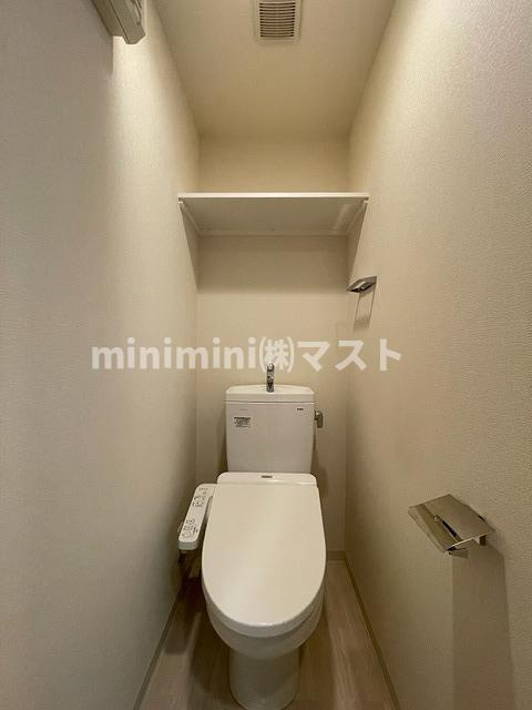 プレサンス心斎橋ソレイユのトイレ