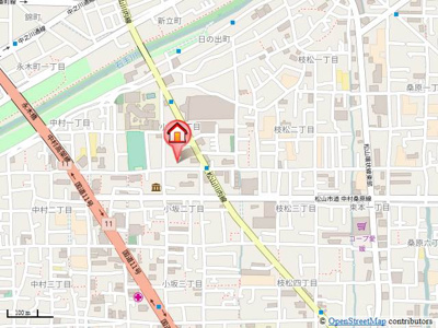 【地図】 | ジョイフル第１小坂・