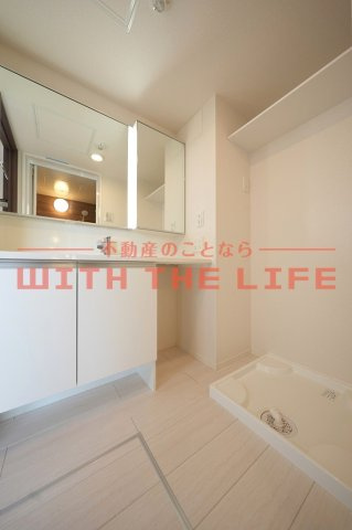 D－ROOM＋西町【キャッシュバック対象物件】の洗面所|同施工会社の類似物件の写真です。
※同シリーズ別物件の写真　※現状優先
