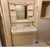 グランデ朝日の独立洗面台